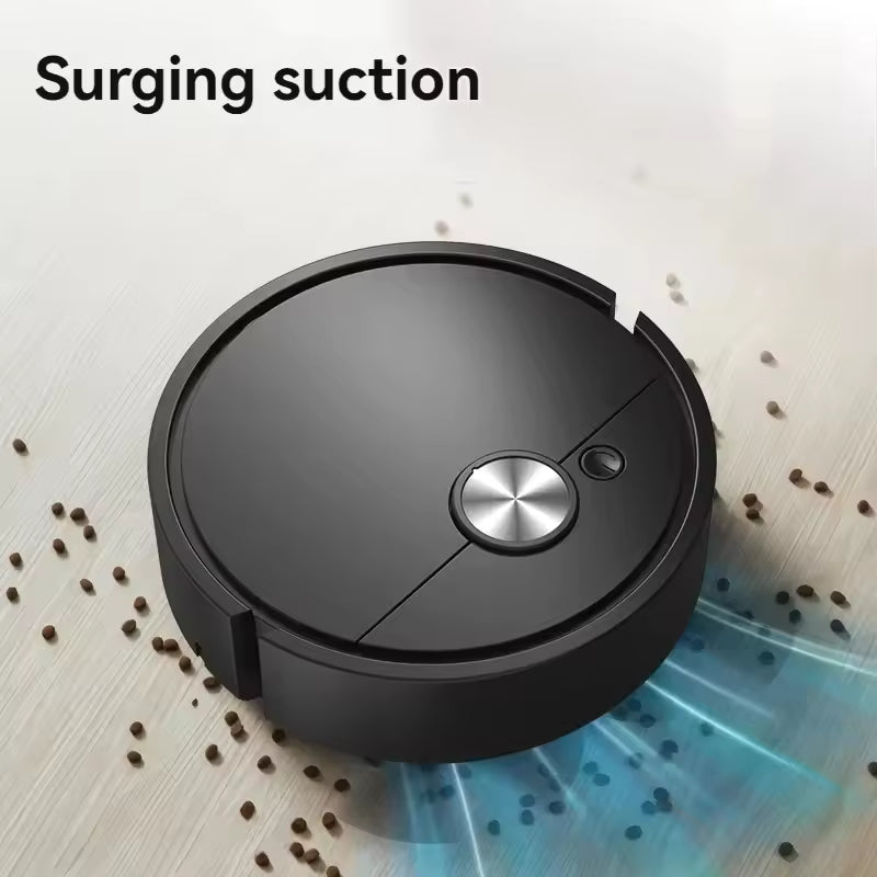 Lenovo 3- in-1 Smart Sweeping Robot 4000 Pa Vacuum Cleaner Strong Suction Easy to Use Suitable for Hard Floors Pet Hair Carpets