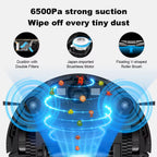 Robot Vacuum Cleaner Liectroux/LILIN X6,Laser System,Multiple-Floor Maps,Restricted Area Setting for Home Carpet Cleaning