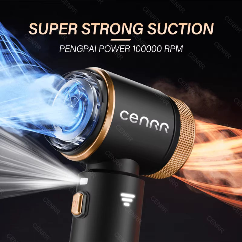 CENRR 2026 Car Vacuum Cleaner Mini 998000PA Cordless Powerful for Home Handheld Blower Car Cleaner Portable Car Vacuum Cleaner