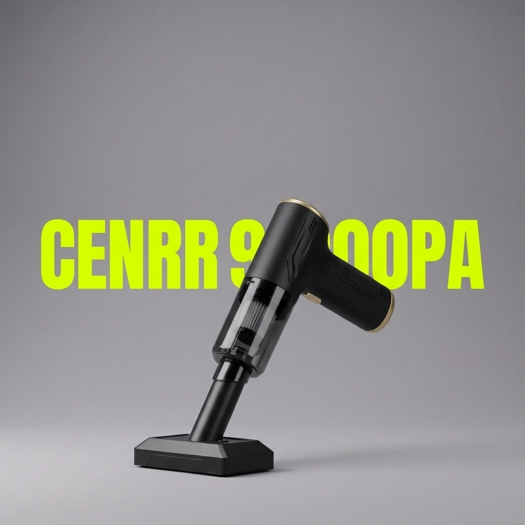 CENRR 98000PA Mini Car Vacuum Cleaner Cordless Powerful Wireless Car Cleaner HandHeld Portable Vacuum Cleaner Air Gun