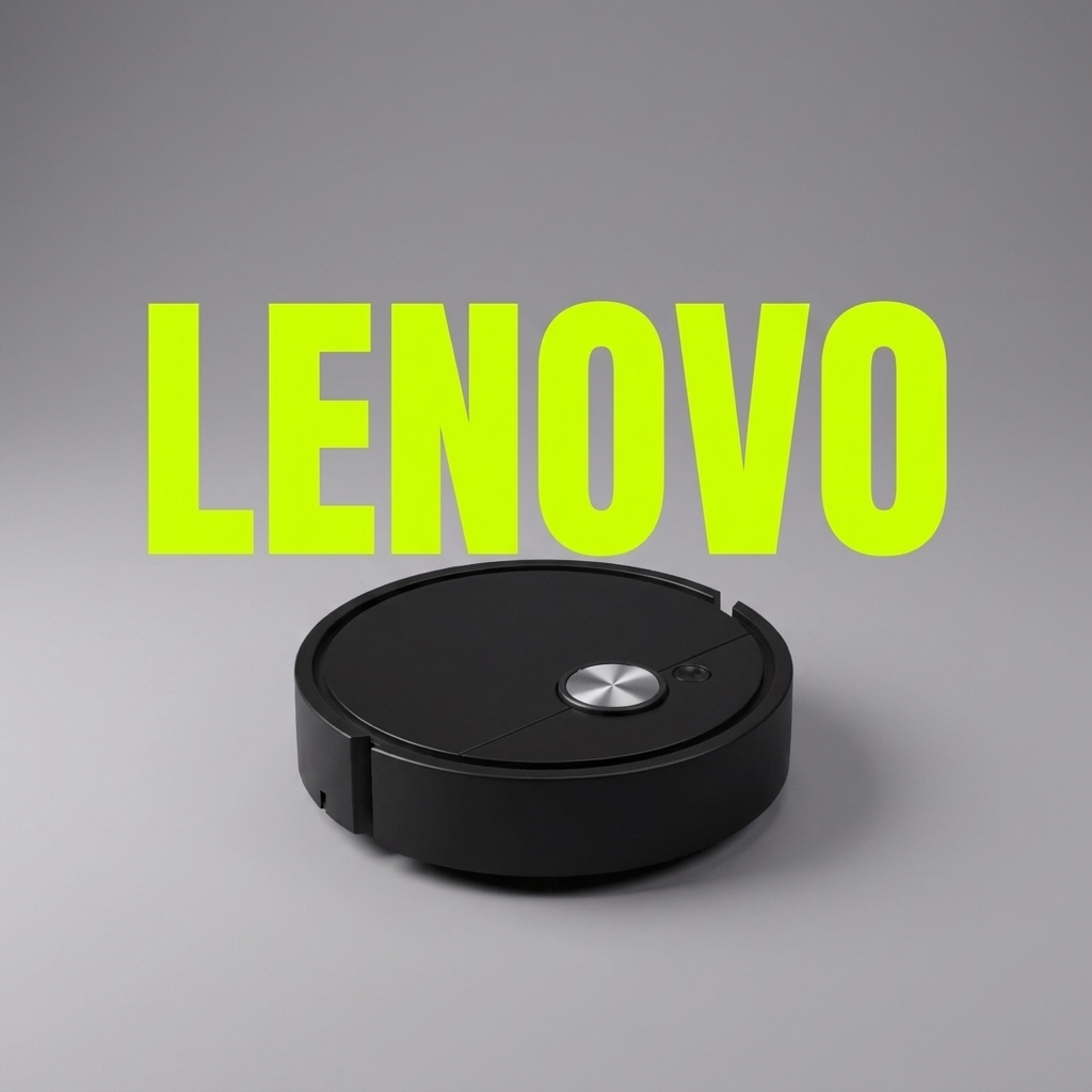 Lenovo 3- in-1 Smart Sweeping Robot 4000 Pa Vacuum Cleaner Strong Suction Easy to Use Suitable for Hard Floors Pet Hair Carpets