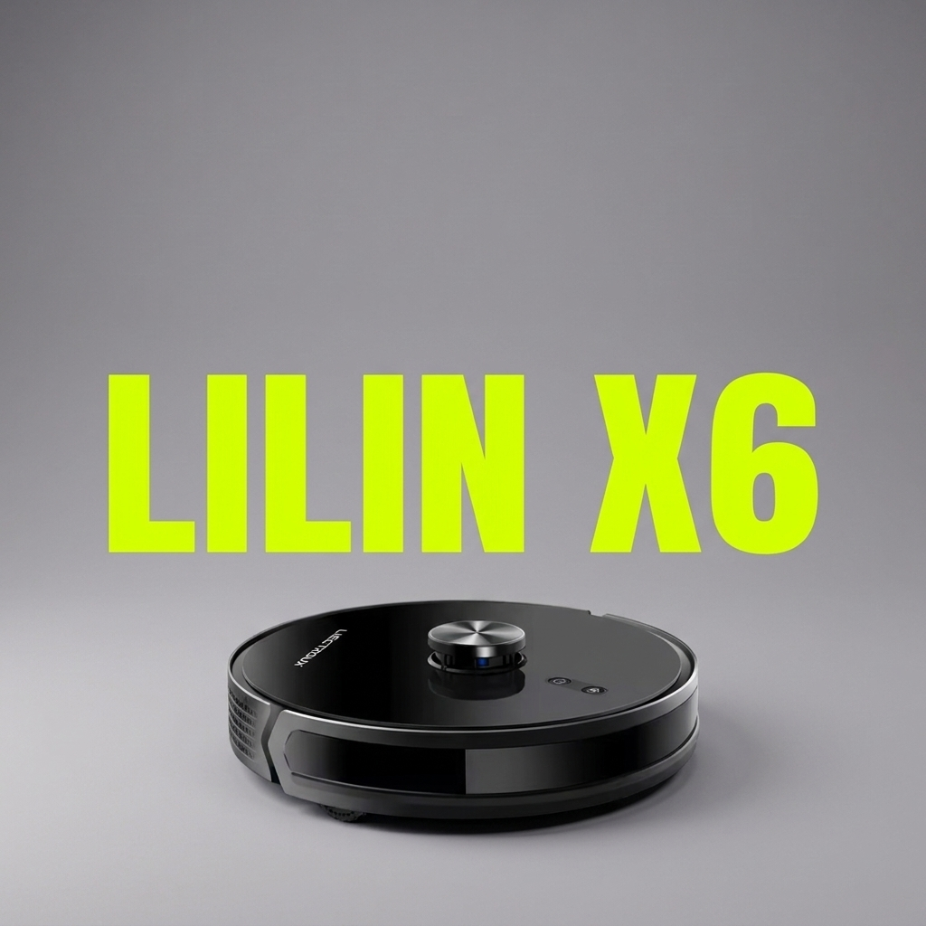 Robot Vacuum Cleaner Liectroux/LILIN X6,Laser System,Multiple-Floor Maps,Restricted Area Setting for Home Carpet Cleaning